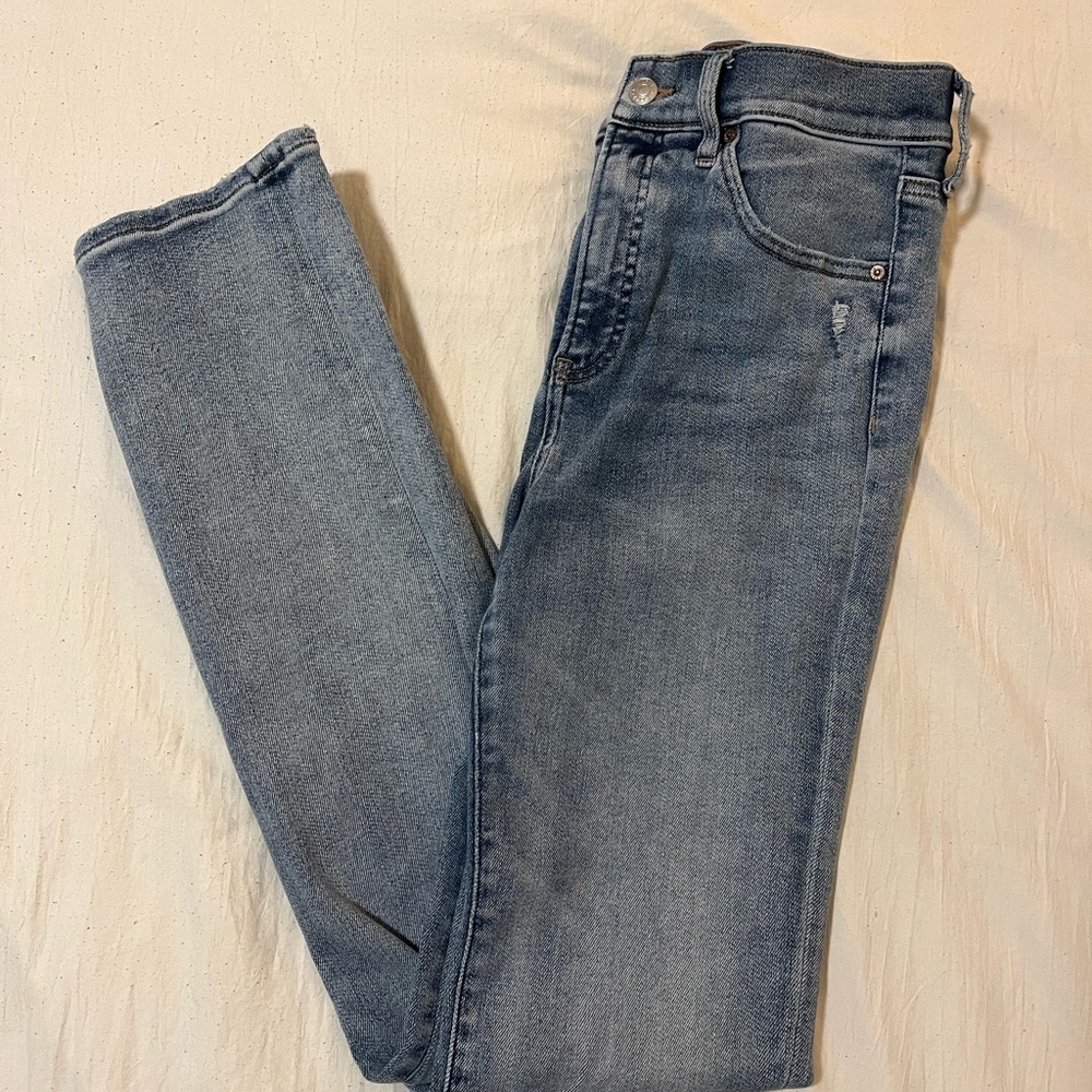 Express 90’s Slim High Rise Jeans